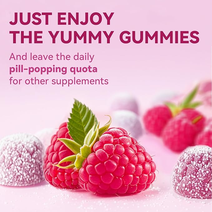Vitamin B12 Gummies,Energy Support, Nervous System Health Support,Mixed Berry Flavor, 1000mcg, 60 Count,Gelatin-Free, Gluten-Free, Vegan & Non-GMO