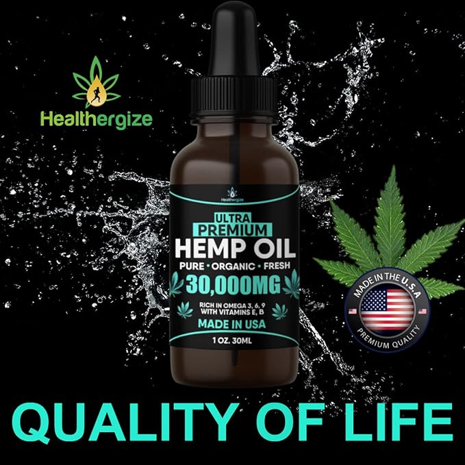 2Pack Hemp Oil and Hemp Gummies Gummy Bears Combo Set-Peace and Relaxation, Relief, Soothing, Discomfort, Sleep-Full Body High Care-Made in USA