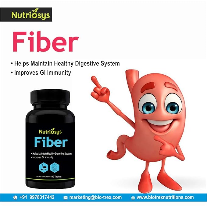 Fiber Helps Maintain Bowel Health - 90 Tablets