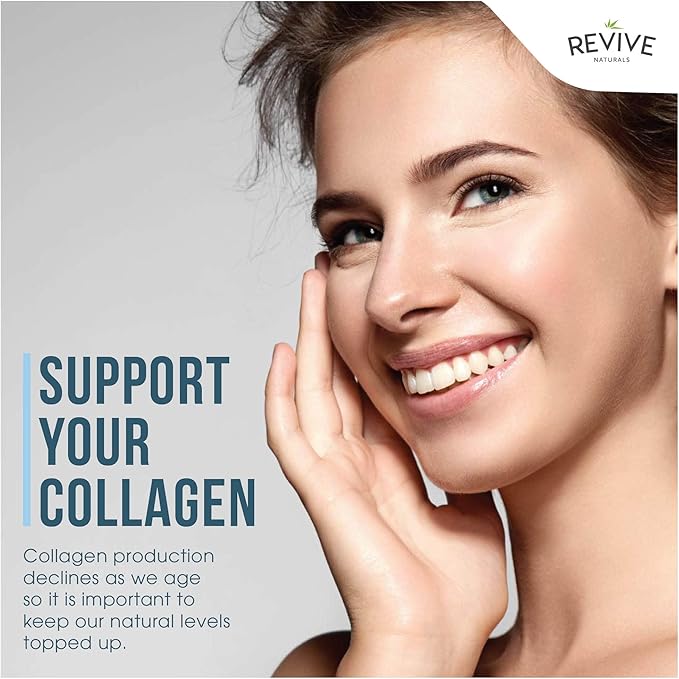 Revive Naturals Multi Collagen Hydrolyzed Powder Bag (4oz) - Types I, II, III, V & X - Grass Fed Bovine, Free Roaming Chicken & Eggshell Collagen Peptides, Non-GMO, GF.