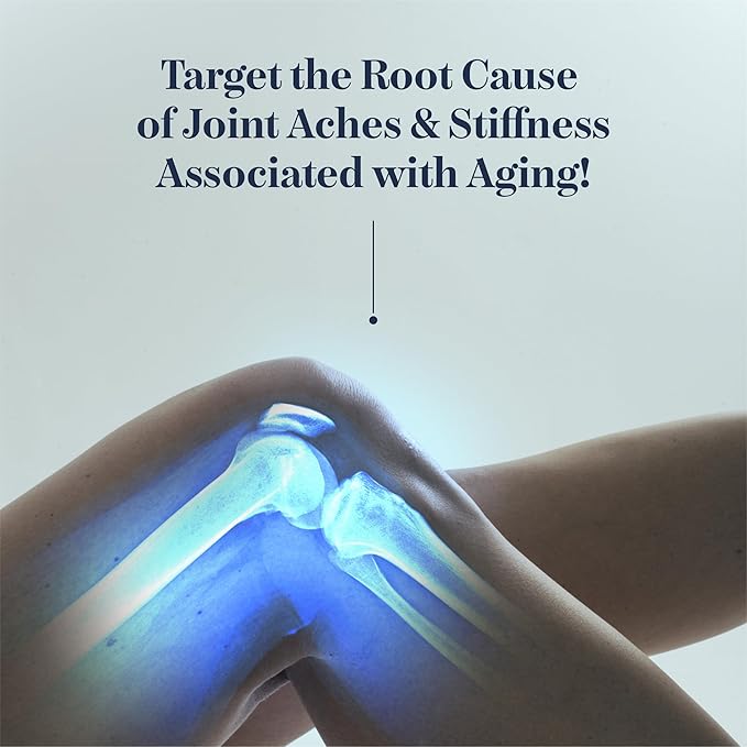 Glucosamine Chondroitin Complex Back, Neck, and Joint Support Supplement with Boswellia, Quercetin, & MSM - Renew Your Joints from The Inside Out - Move with Freedom and Ease