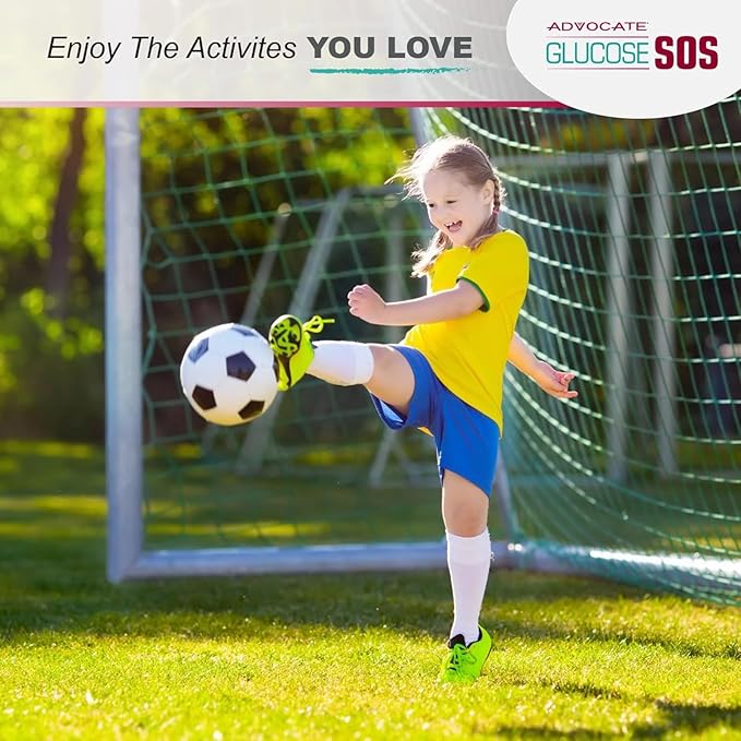 Glucose SOS Kiwi-Strawberry + Sweet & Tangy 72 Packs (2X) Glucose Packets with Natural Dextrose, Fast-Absorption That Instantly Dissolves in Your Mouth with No Water Needed