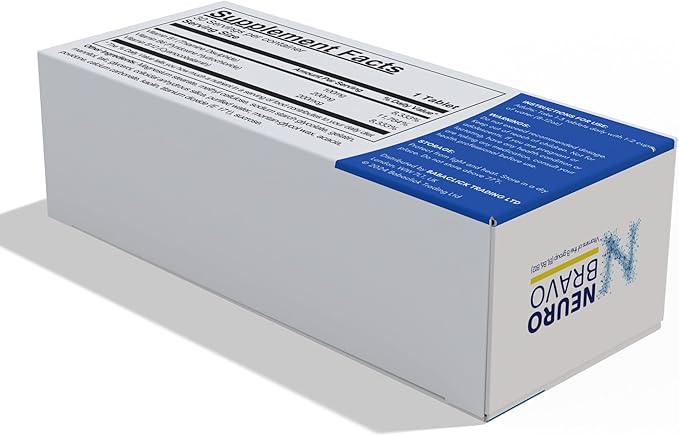 Neurobravo Vitamin B1, B6, B12 Tablets for Nerve Health, Nerve Pain, Numbness, Muscle Stiffness, Muscle Cramp, Impaired Sensation