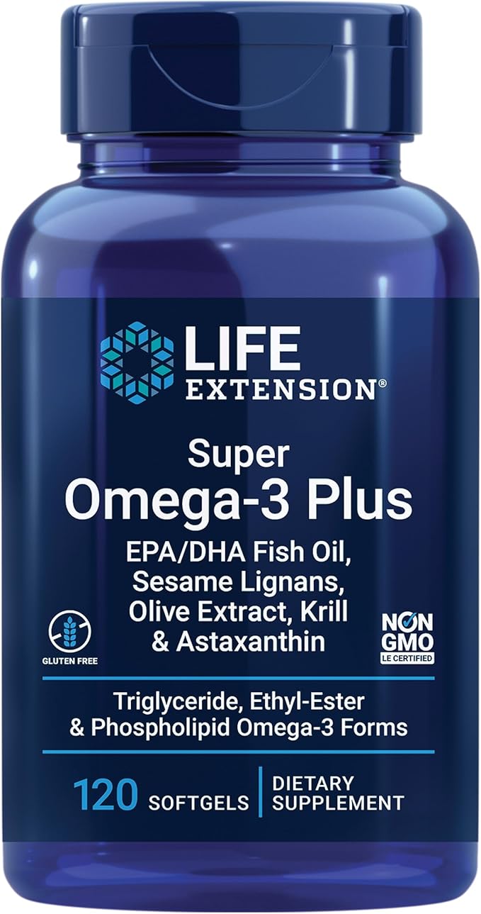 Life Extension Ultra Prostate Formula & Super Omega-3 Plus EPA/DHA Fish Oil