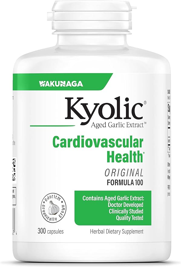 Kyolic Aged Garlic Extract Formula 100, 300 Capsules