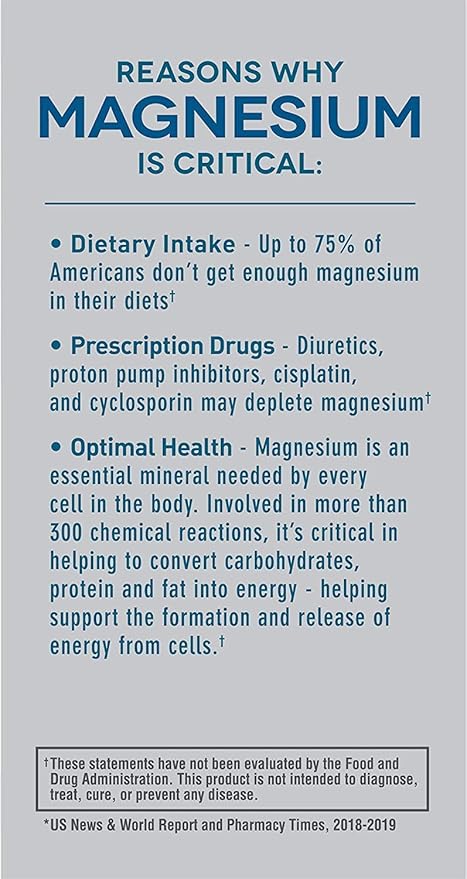 Mag-Ox 400 Magnesium Supplement - 120 Tablets, Pack of 4
