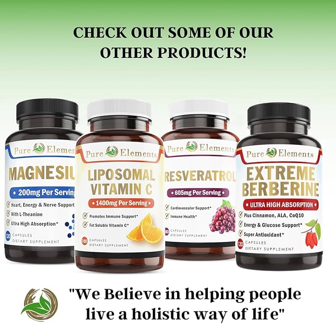 Liposomal Vitamin C Dietary Supplement, Capsules Non GMO, Soy Free, Gluten Free