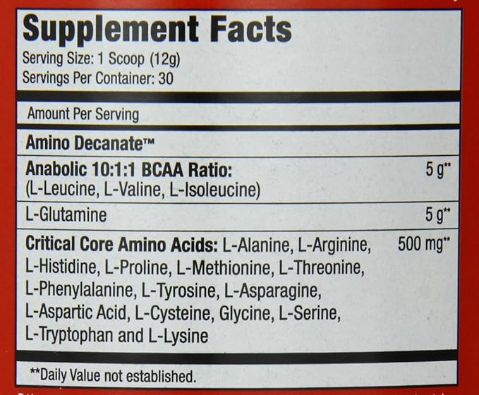 Muscle Meds Amino Decanate, Watermelon, 13.3 Oz