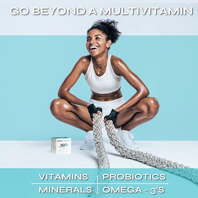 Women’s Daily Multivitamin Packs with Essential Vitamins and Minerals – Includes Vitamin D, C, E, A, B12 for Energy, Endurance, Immune Support, Bone and Skin Health – Complete 30-Day Supply