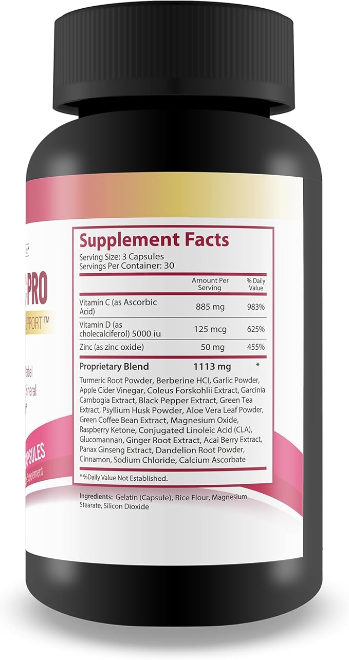 Turmeric Pro Healthy Heart Support - Our Best Healthy Heart Support Plus Turmeric Formula - Healthy Heart Supplements for Men & Women with Berberine Turmeric Ginger & More! - Heart Health Supplements
