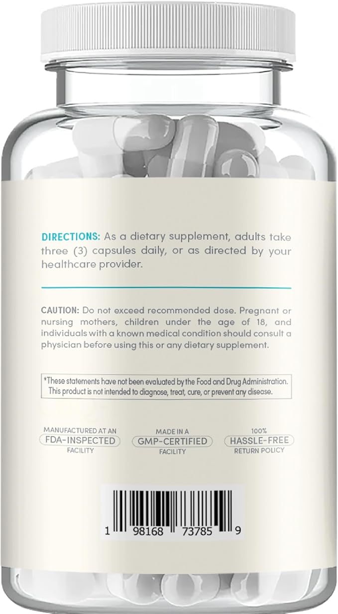 Phosphatidylserine Nootropics Brain Support Supplement - Advanced Memory Supplement for Brain Function Support with DMAE Gotu Kola and Ginkgo Biloba - Non-GMO Vegan & Made in The US (60+ Servings)