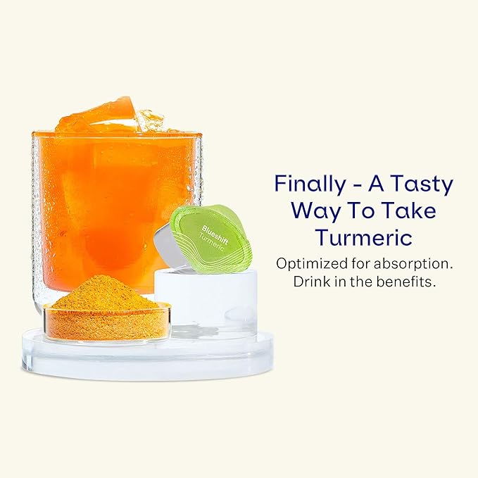 Turmeric Citrus Medley - Turmeric Powder Packets for Water, Turmeric Curcumin Supplement, No Sugar Drink Mix for Natural Recovery Support - Citrus Flavor, Powder Pods (14 Pack)