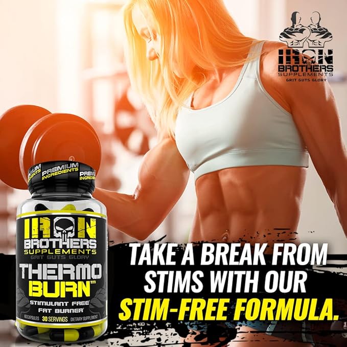 Thermogenic Fat Burners & Stimulant Free Fat Burner Bundle for Men/Women | Strong Appetite Suppressant for Weight Loss Management | Metabolism Booster | Belly Fat Burner | Keto Pills |