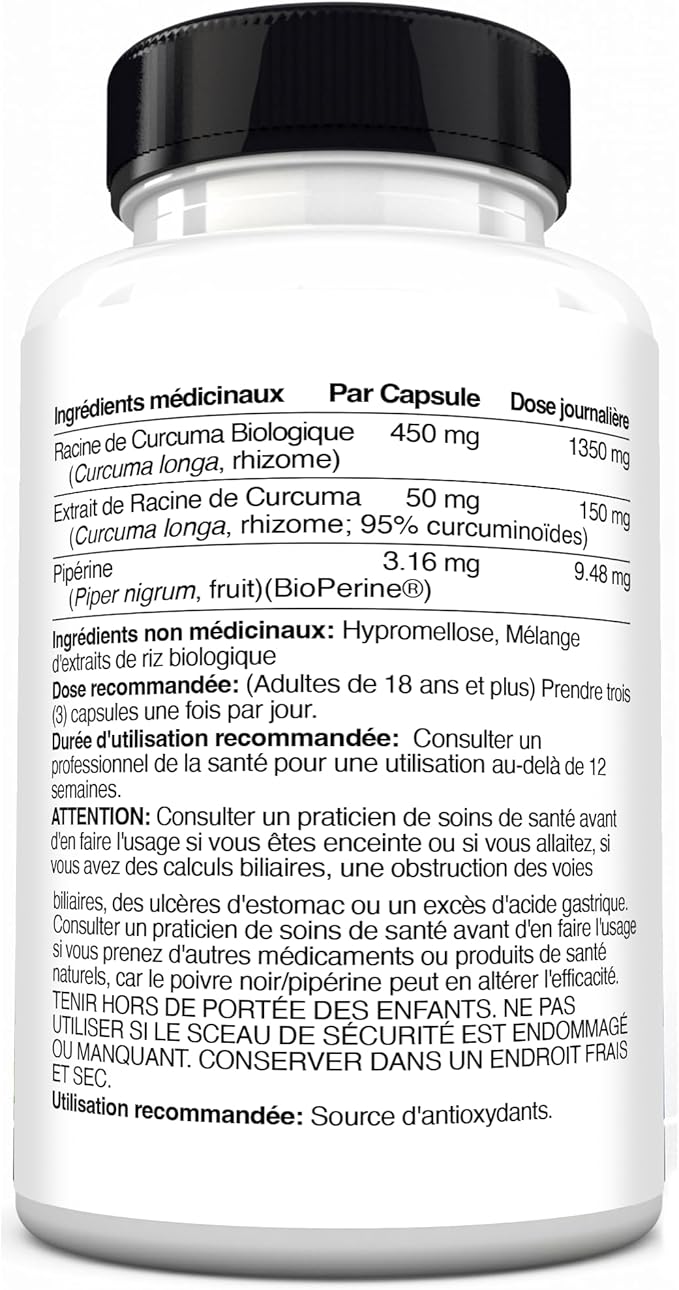 Turmeric Curcumin with Black Pepper Extract 1500mg - High Absorption Ultra Potent Turmeric Supplement with 95% Curcuminoids and BioPerine - Non GMO Tumeric Capsules for Joint Support - 180 Capsules