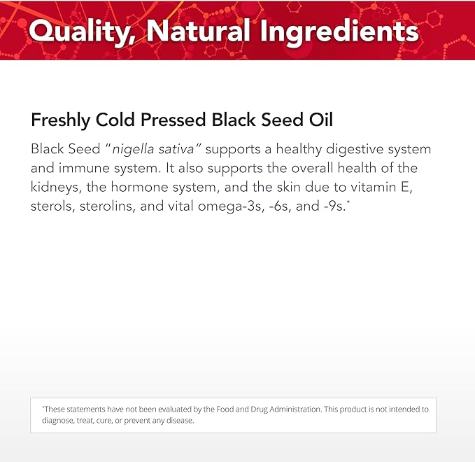 Physician's Strength Black Seed Oil - 8 fl oz - Supports Healthy Body Response - Freshly Cold Pressed - Non-GMO - 48 Servings