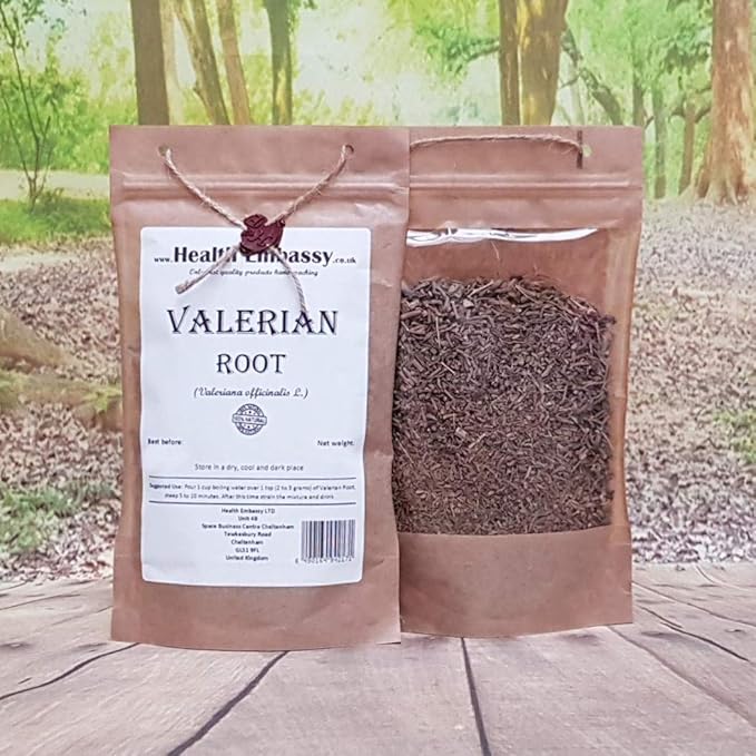 Health Embassy Valerian Root | Valeriana Officinalis L | 100% Natural (50g)