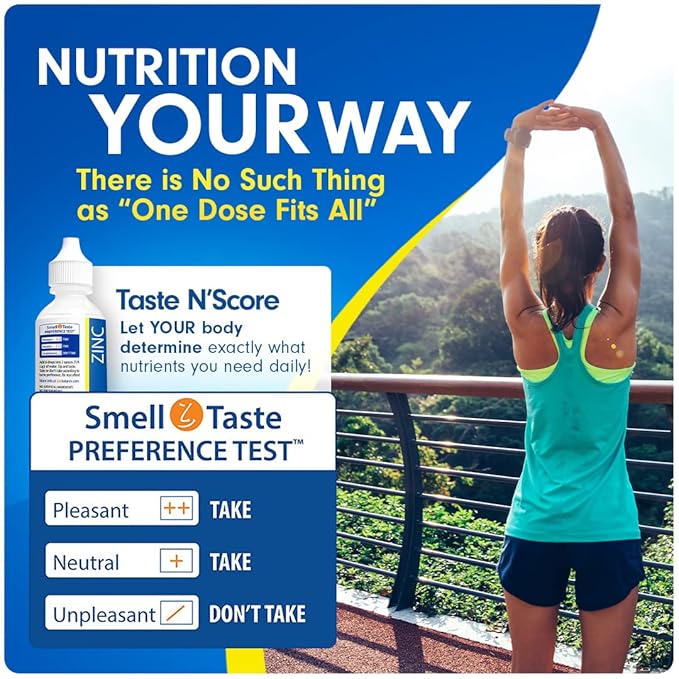 Taste N' Score Zinc Liquid Ionic Mineral Supplement; 100% Pure; 18 mg; 118 Servings
