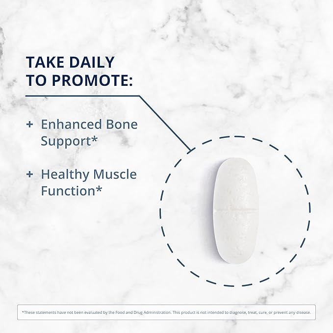 Metagenics Bone Builder with Magnesium - Bone Support Supplement* - Comprehensive Mineral Support* - With Calcium, Vitamin D & Magnesium - Non-GMO - Gluten-Free - 180 Tablets