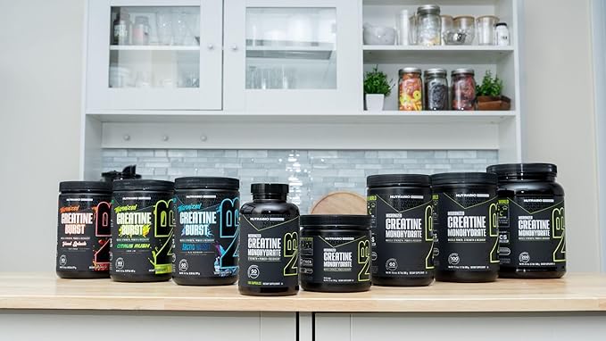 NutraBio Pure Micronized Creatine Monohydrate Capsules, Creatine Pills, Supports Bulk Muscle Energy, Recovery, and Strength - Keto Friendly, Kosher, Creatine Nutritional Supplement for Men and Women