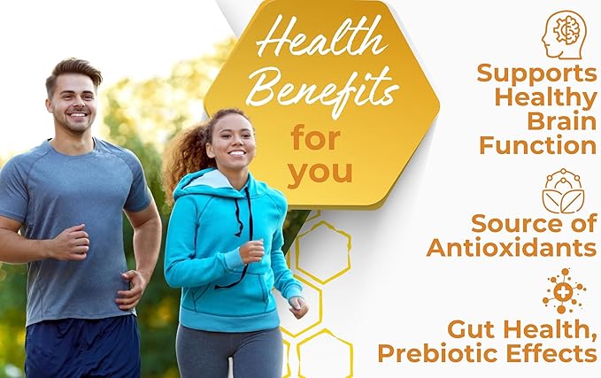 Royal Jelly Capsules – 500 mg Energy, Glowing Skin and Brain Booster Supplement | Non-GMO, Gluten-Free, 60 Easy-to-Swallow Veggie Capsules