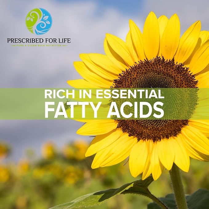 Prescribed For Life Sunflower Lecithin Powder, Unbleached, Gluten Free, Vegan, Non GMO, Soy Free, Kosher, Naturally Rich in Choline & Essential Fatty Acids (10kg / 22lb)