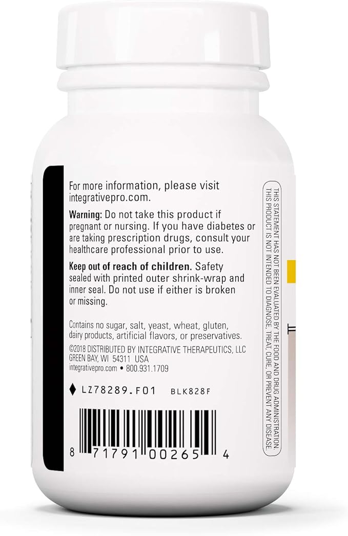 Integrative Therapeutics - Y Formula - Herbal Blend - Supports Healthy Microbial Balance* - 90 Softgels