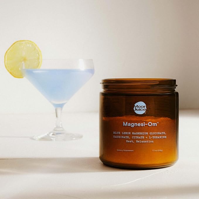 Magnesi-om Blue Lemon Jar - Big Mag 16oz