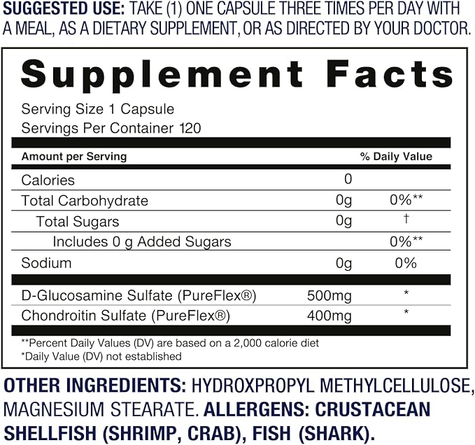 Glucosamine Chondroitin 120CT