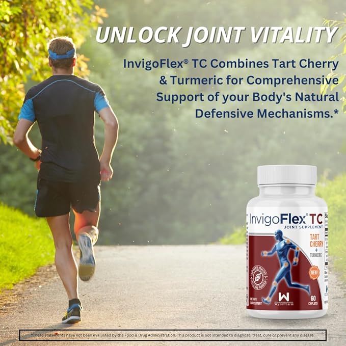 INVIGOFLEX TC - Tart Cherry and Tumeric (60 caplets)