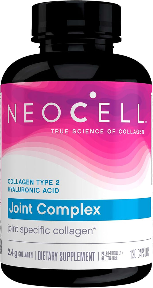 NeoCell Joint Complex, Collagen Type 2, Hyaluronic Acid, 120 Capsules (Package May Vary), 120 Count