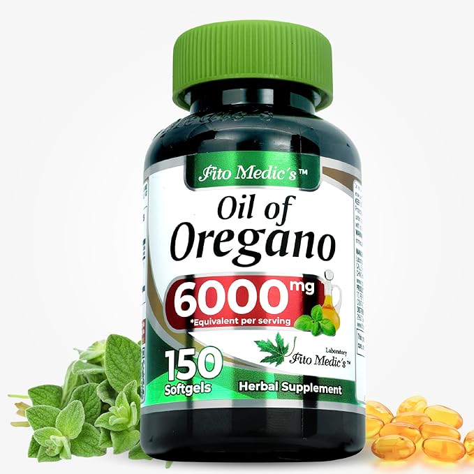 FITO MEDIC'S Oil of Oregano | Oregano Oil | Oil of Oregano Capsules | Softgels Herbal Supplement 150 Count