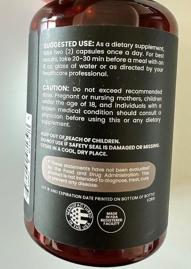 Optimal Prime 10x Mushroom Complex Supplement - Lions Mane, Cordyceps, Turkey Tail for Immunity, Energy, Mood, Focus - Natural Health Booster, 90 Caps