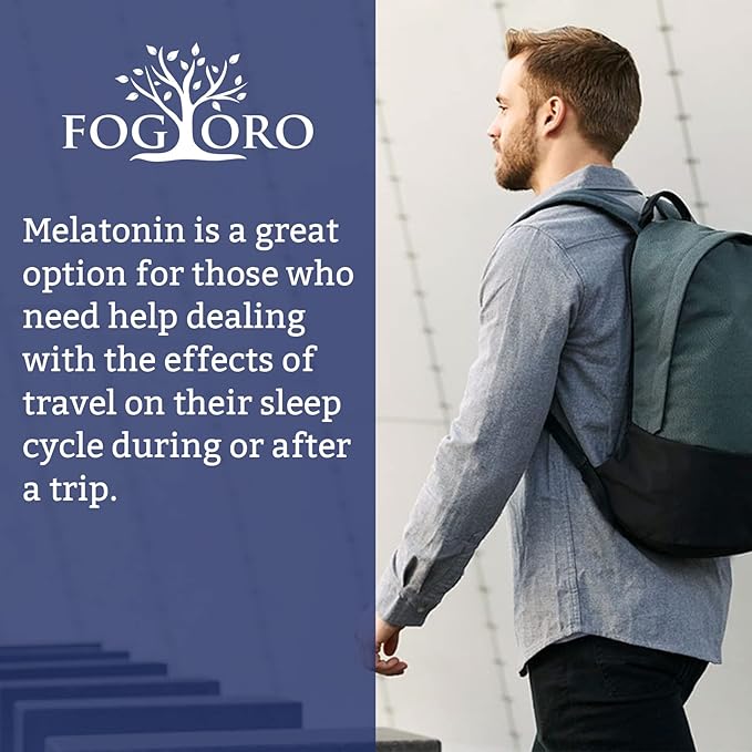 Powerful Melatonin -Fall Asleep Faster, Stay Asleep Longer,Easy to Take