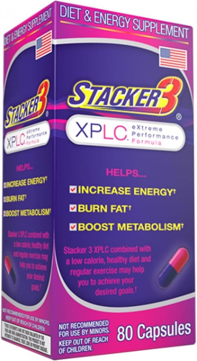Generic Stacker 3 XPLC - 80 Capsules - Including Jump Rope