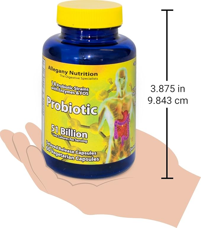 Probiotic 60 Capsules 51 Billion