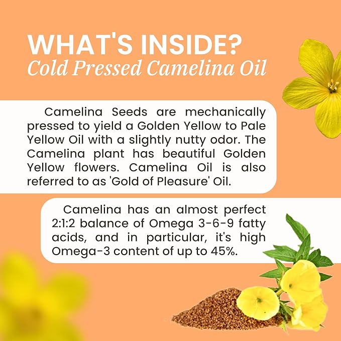 Zippi Omega 3-6-7-9 Camelina Softgels - Plant Based Omega 3-6-7-9 Fatty Acid Supplement. Helps to Support Brain, Liver, Cardiovascular, Immunity and Joint Function