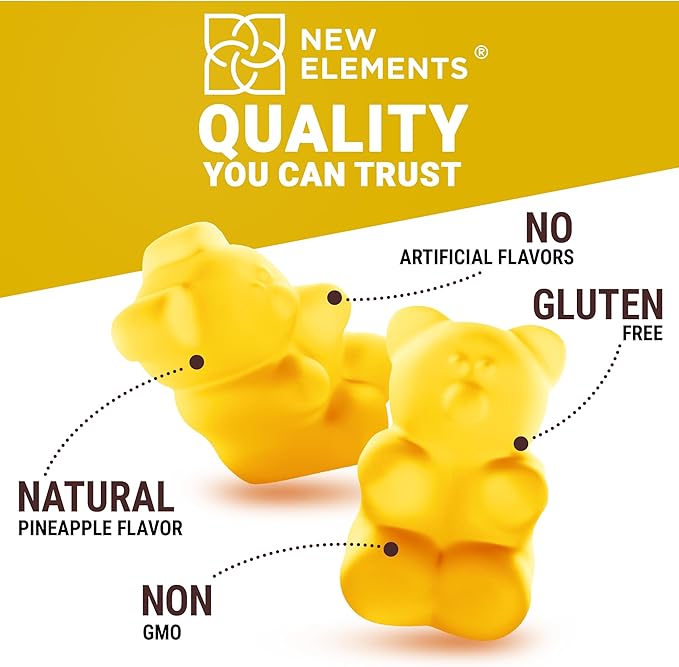 Calm Magnesium Glycinate Gummies 500mg with High-Potency Vitamin D3 10000iu & Vitamin K2 100mcg | Stress Relief, Relaxation & Bone Support for Adults | Vegan, Non-GMO, Gluten-Free, Pineapple Flavor
