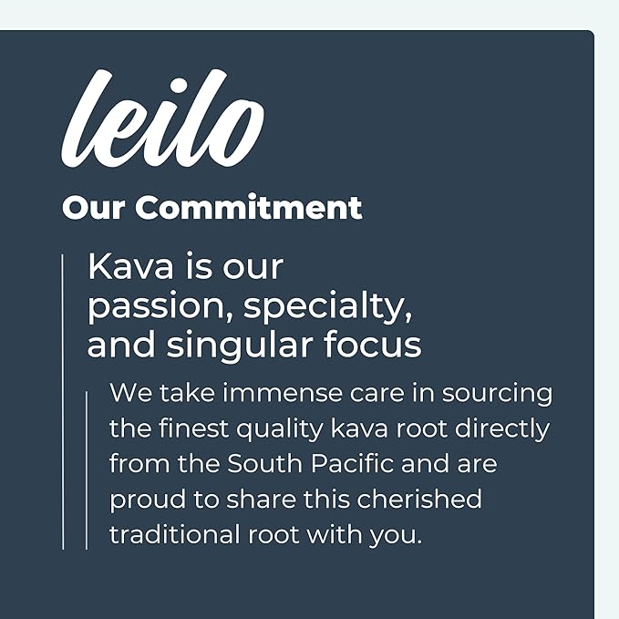 LEILO Kava Root Liquid Extract | Concentrated Drops to Support Relaxation | 70% Extraction Strength - Alcohol-Free | (1 Fl Oz, 30 Servings)