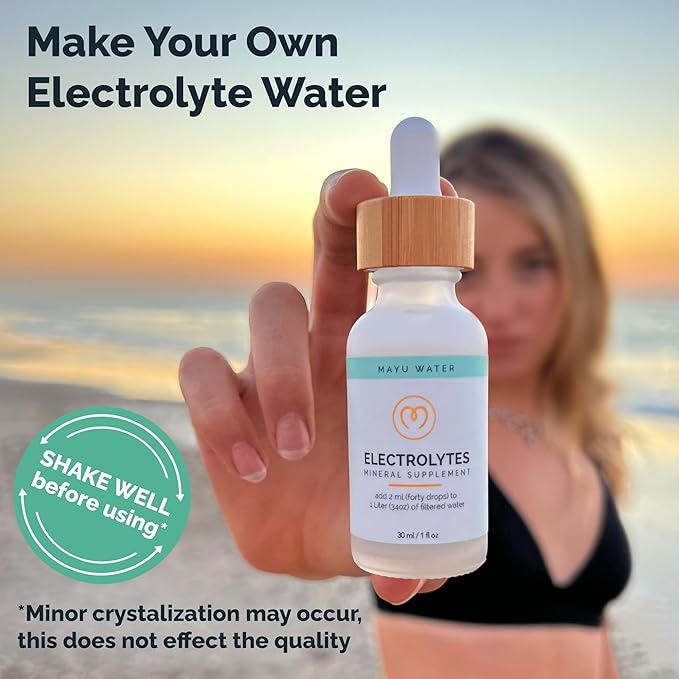 MAYU Essential Blend & Electrolyte Water Drops Minerals Charge Bundle