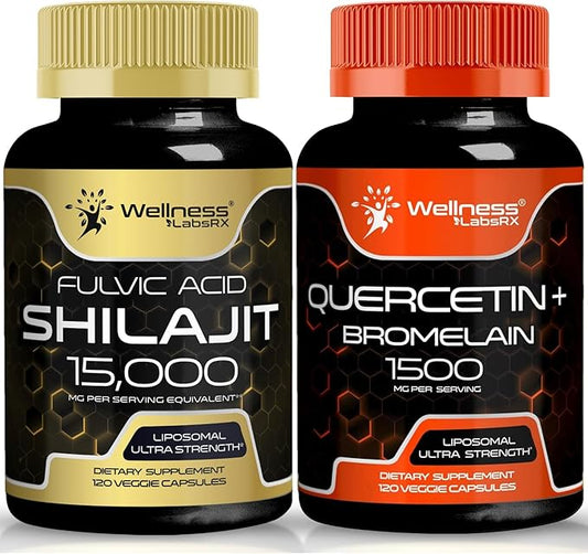 Quercetin with Bromelain | Shilajit Capsules