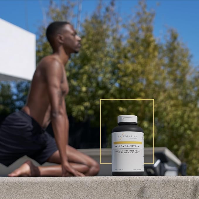 Integrative Therapeutics Pure Omega Ultra HP 1392 mg- Omega-3 Fatty Acid Supplement from Fish Oil - Supplement with EPA and DHA - Gluten-Free - Sustainably Sourced - 90 Softgels