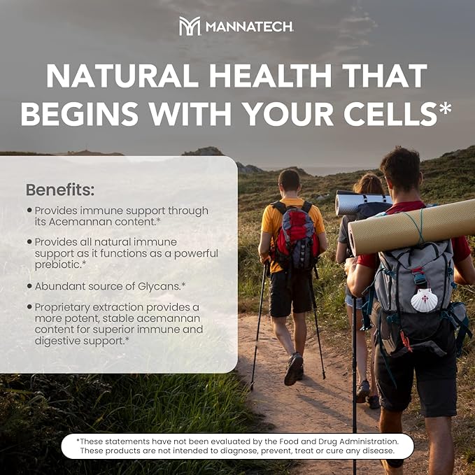 Mannatech Manapol Immune Support Formula for Immunity Support & Immunity Boost. Aloe Vera Powder Prebiotic for Digestive Health. Aloe Vera Drink for Immune Support Supplement 1.05oz/30g