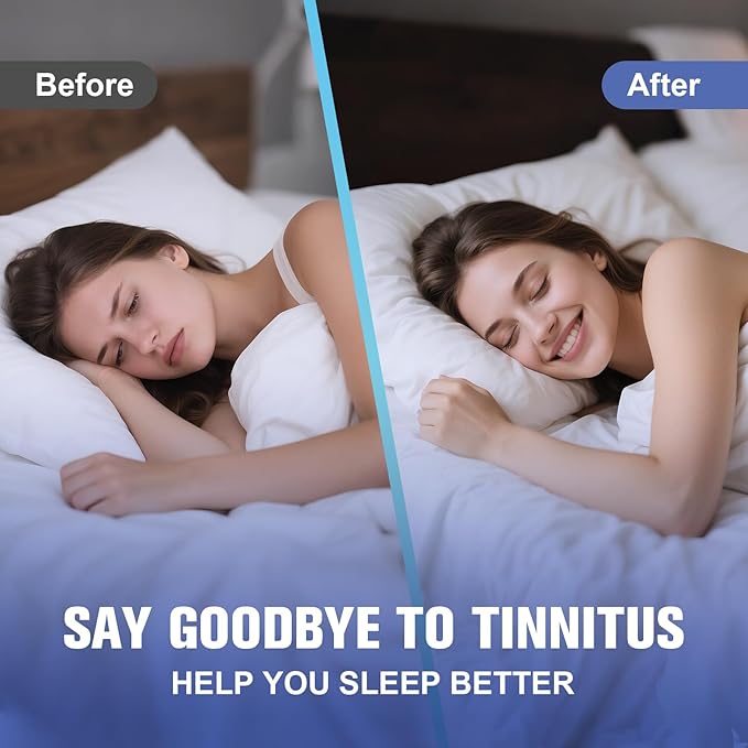 Tinnitus Relief for Ringing Ears, Tinnitus Relief Supplement with Ginkgo Biloba & Vitamin B12 | Natural Tinnitus Treatment for Reduce Ear Noise, Improve Hearing & Emotional Support - 120 Capsules