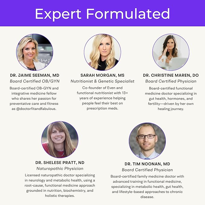 Multivitamin for Women (120 Vegetarian Capsules) Whole Food Vitamin with Essential Nutrients, Natural Calcium, Magnesium, Selenium, Zinc, Biotin, Vitamin A, B6, C, D3, E, K and More