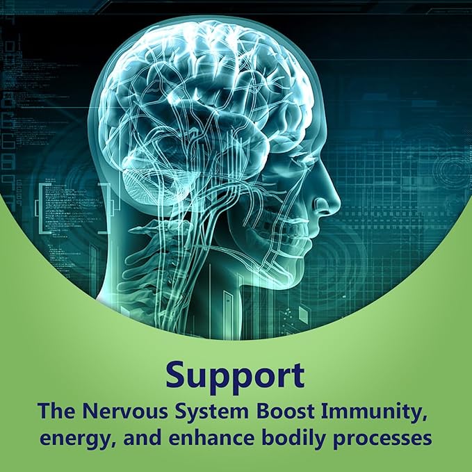 Nerve Support Oral Dissolvable Film N1 by NerveSpa - Improve Flow, Build Immunity, Support the Nervous System, 10 Films/box - Boost energy, and enhance bodily processes.