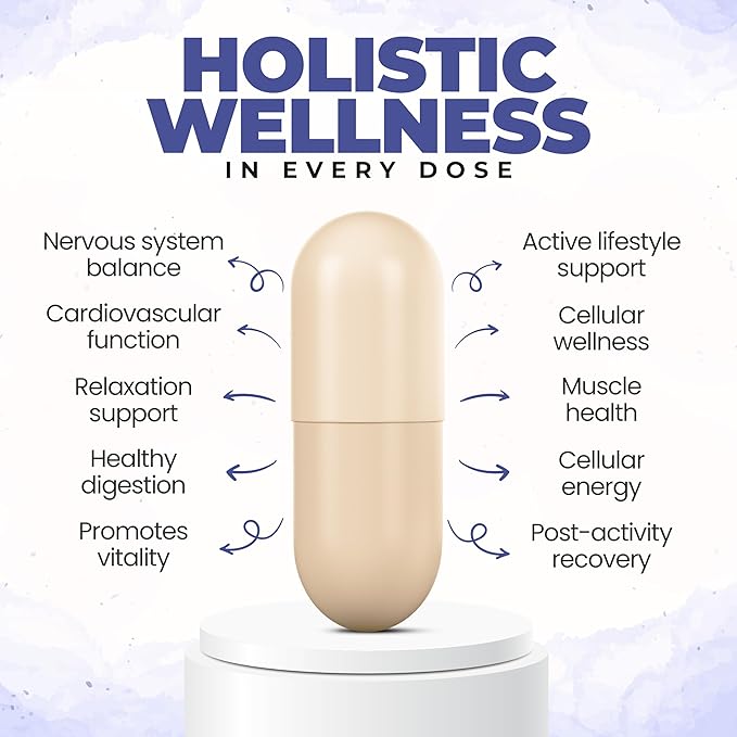 Triple Complex Magnesium Supplement – Fast-Acting Magnesium Complex Supplement with Glycinate, Citrate & Malate for Relaxation, Sleep & Well-Being – Natural, Vegan, Non-GMO Capsules (300mg)