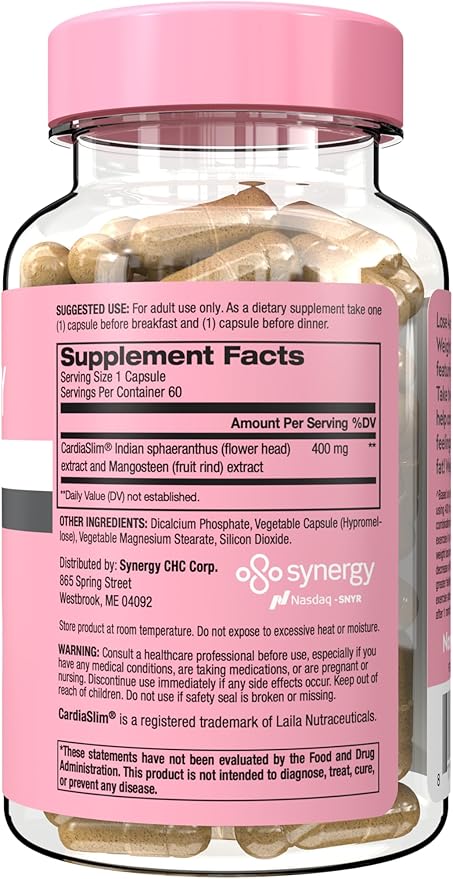 Flat Tummy Weight Loss Accelerator – Clinically Proven Fat Burner & Appetite Suppressant for Women, Post GLP-1 Supplement – Achieve a Slimmer Waist & HIPS – 60 Capsules