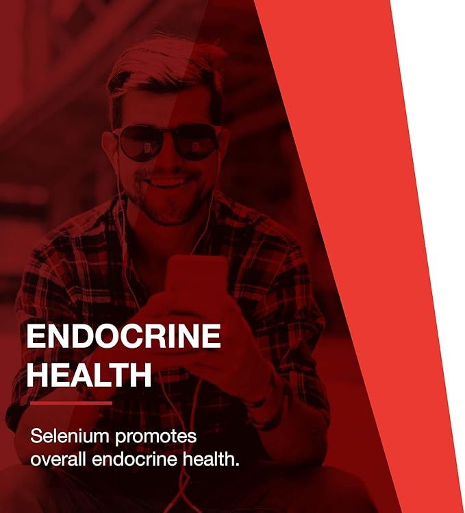 Protocol Selenium 200mcg - Immune Support, Thyroid & Prostate Health* - Selenium Supplements - Vegetarian, Kosher & Halal - 90 Veg Caps