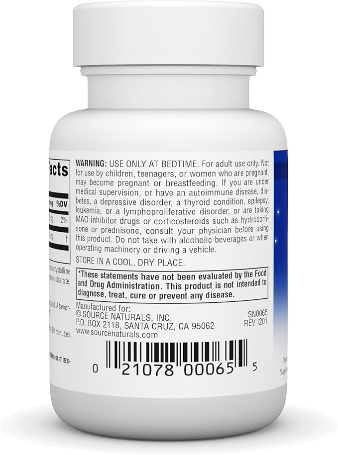 Source Naturals Sleep Science Melatonin* - 3 mg, 60 Time Released Tablets