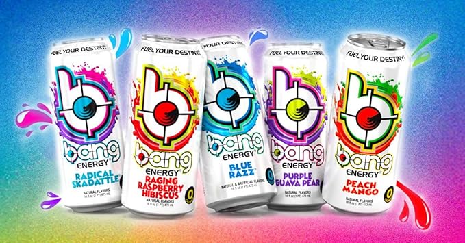 Bang Energy Drinks - 6, 16 ounce cans (Purple Haze)